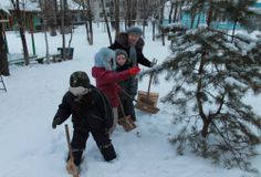 Зимняя прогулка (6-я старшая группа)